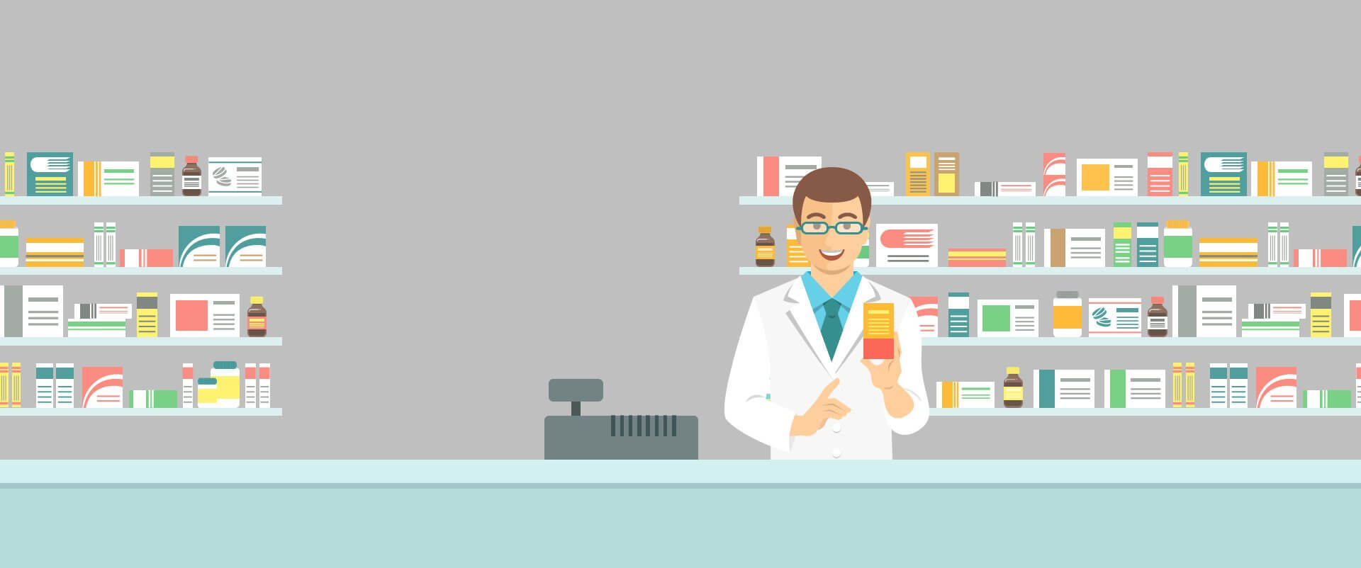 animated pharmacist